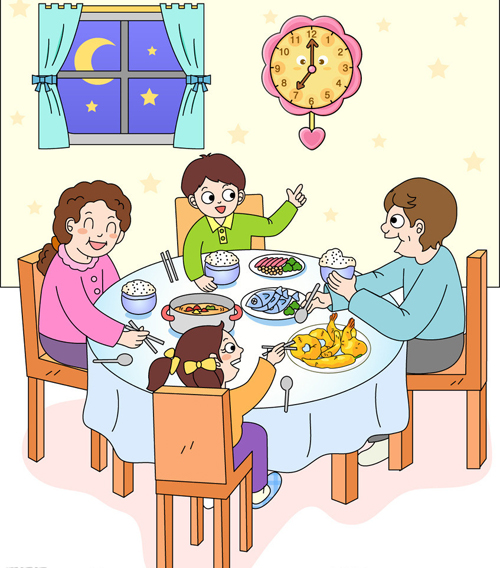 中秋节怎么过之 吃团圆饭 