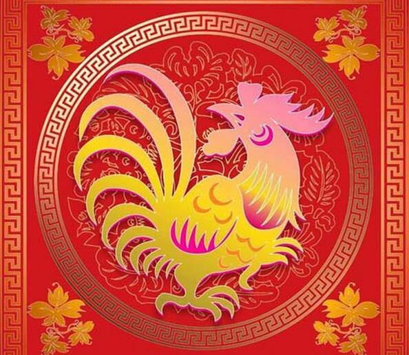 贴画鸡