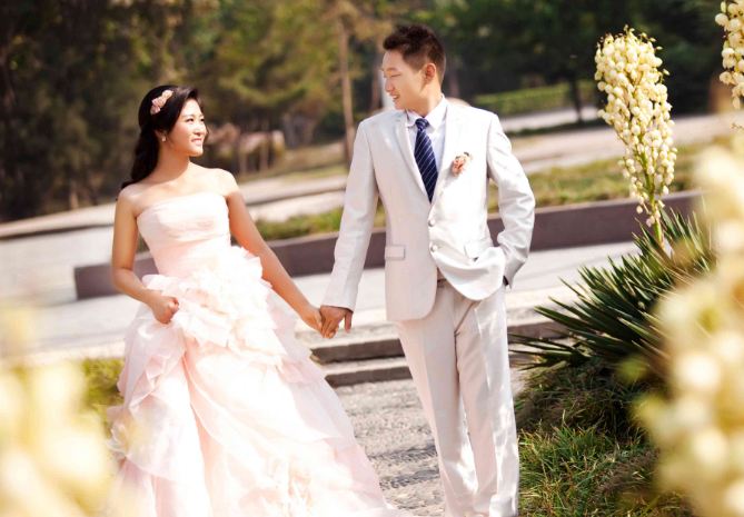 梦见男婚纱_婚纱情侣头像