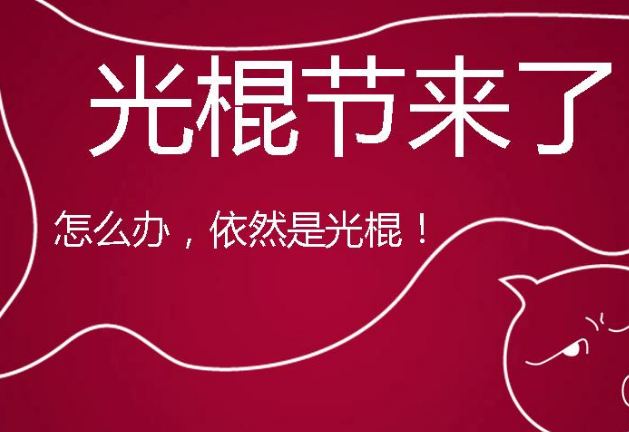 11月11日光棍节说说