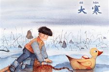 关于大寒的祝福语 愿能为你驱走寒冷