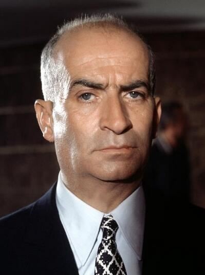 1914年7月31日路易·德·菲耐斯,法国著名喜剧大师.